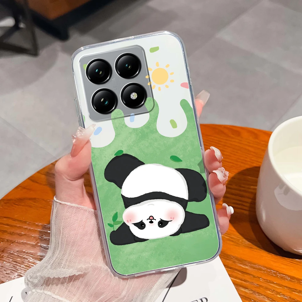 Transparent Shockproof Duck Bow Phone Case - Durable High-Quality Simple Shell