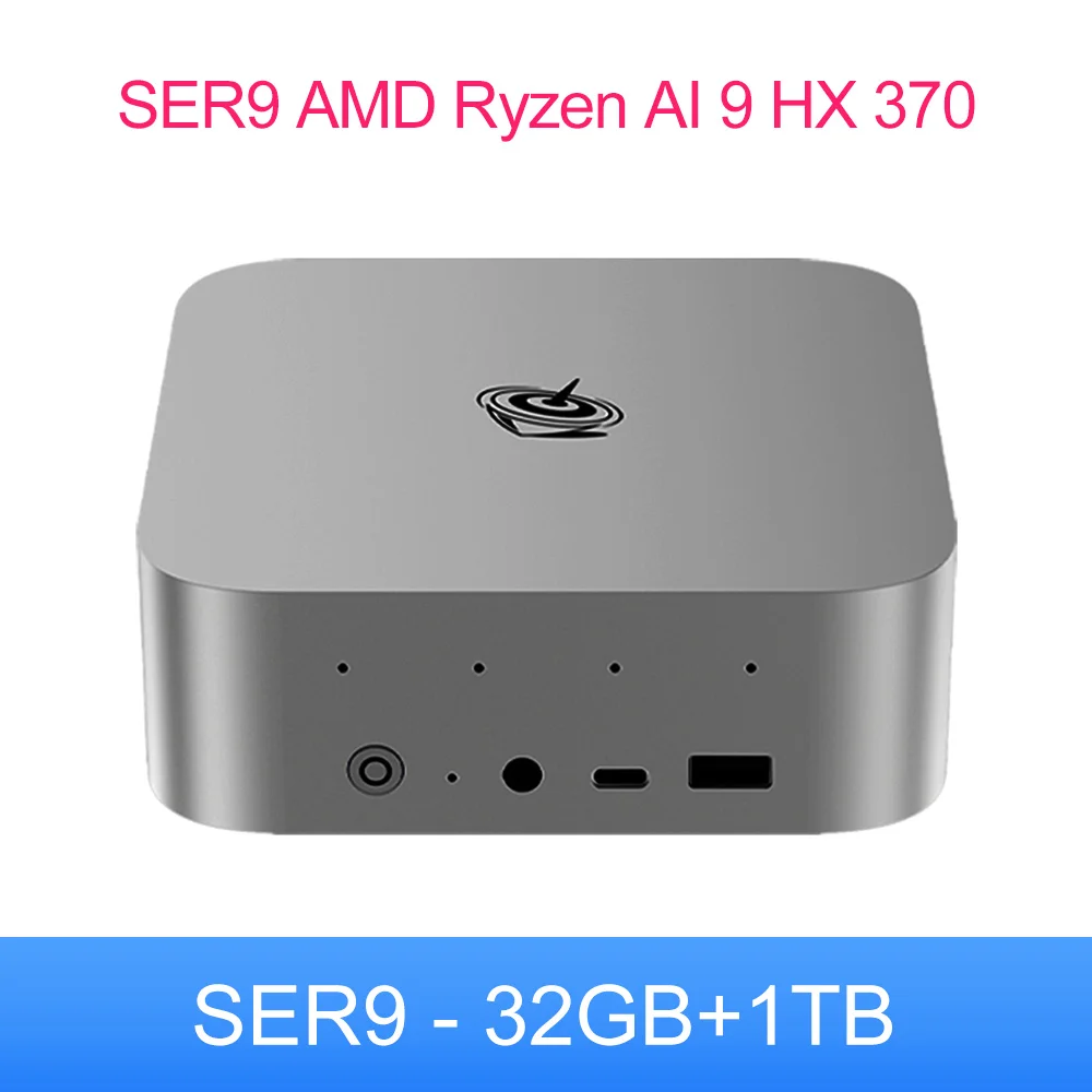 Beelink SER9 DDR5 Mini PC para juegos AMD Ryzen AI 9 HX370 potente