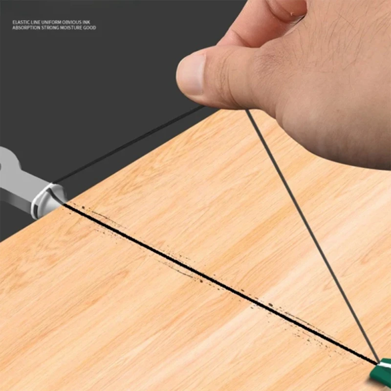 AC23-Woodworking Ink Fountain Automatic Drawing Line Marker Carpentry Building Construction Ground Marking Scriber