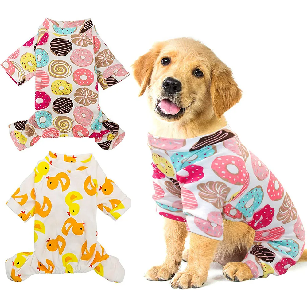 Puppies Sleep And Play Onesies Dinosaur Jungle Print Puppy Pajamas