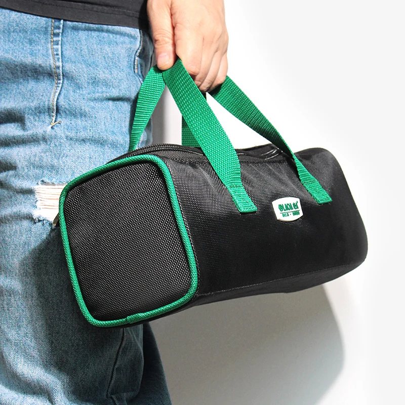 LAOA Portable Tools Storage Bag 1680D Oxford Canvas Waterproof Handbag Screwdriver Bag Cylindrical Thicken Tool Bag 3