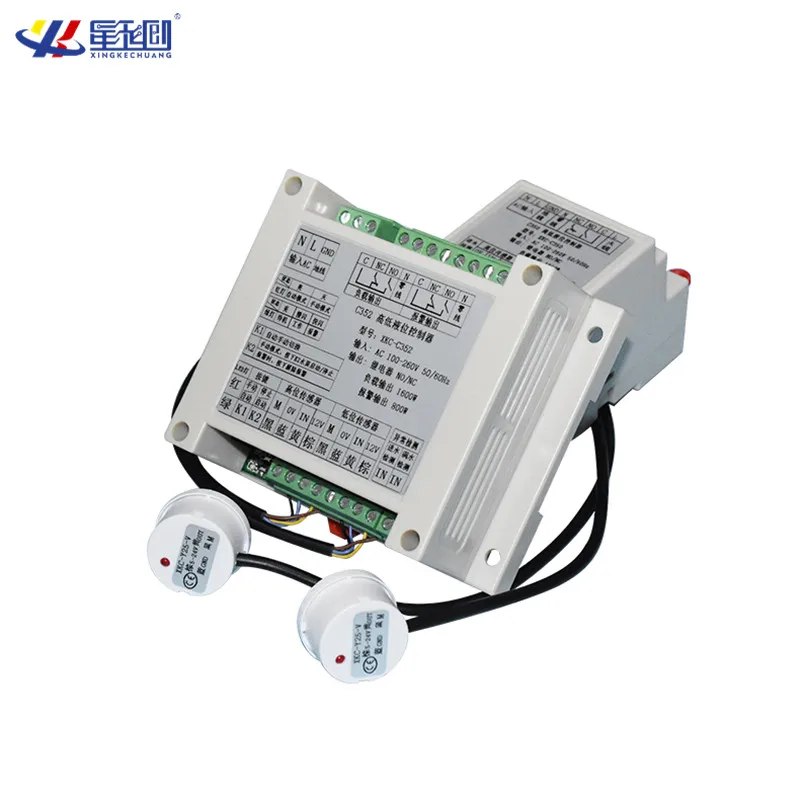 XKC-C352 물 액체 자동 충전 및 배수 컨트롤러 레벨 감지 센서 자동 물 제어 AC110-220V