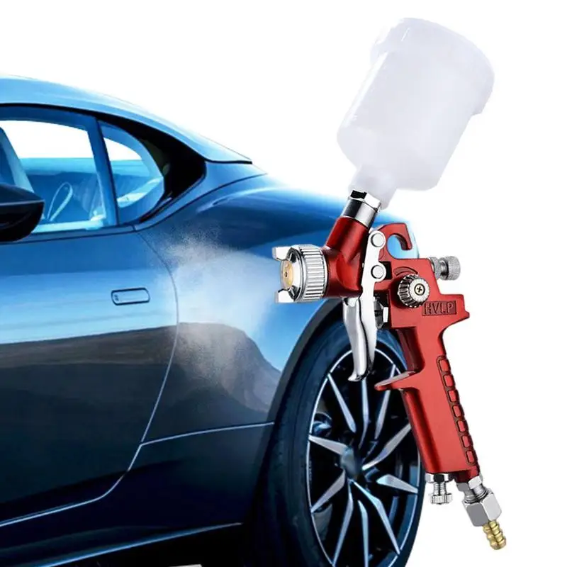Car Automotive Paint Sprayer WENXING 0.8mm/1.0mm Nozzle H-2000 Professional HVLP Mini Paint Spray Airbrush For Car Painting