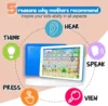 French English Bilingual Learning Tablet Toy Learn Alphabet ABC Interactive Educational Toys Gift for Baby Toddlers Childrens 2