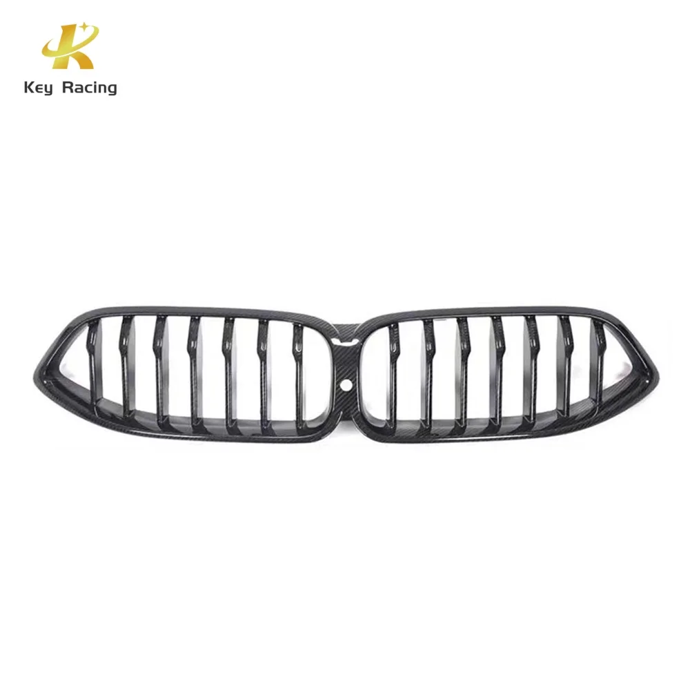 

8 Series M8 V Style Air Intake Grille Dry Carbon Fiber Front Bumper Grill For BMW 8 Series M8 2017-2023