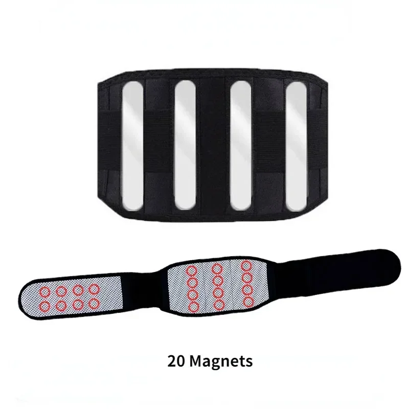 2023New Adjustable Waist Tourmaline Self heating Magnetic Therapy Back Waist Support Belt Lumbar Brace Massage Band Health Care 2