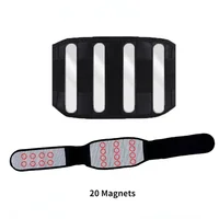 2023New Adjustable Waist Tourmaline Self heating Magnetic Therapy Back Waist Support Belt Lumbar Brace Massage Band Health Care 2