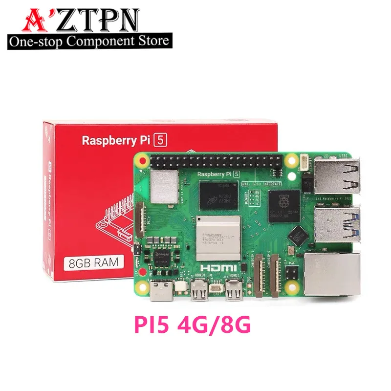 Originale Per Raspberry Pi 5 Generation Suite 4G 8G Development Board Arm Cortex-A76 5B