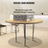 Hairpin Metal Table Legs 28 Inch Desk Legs Set of 4 Heavy Duty Bench Legs 3-Rod Metal Furniture Legs Wrought Iron Coffee Table 4
