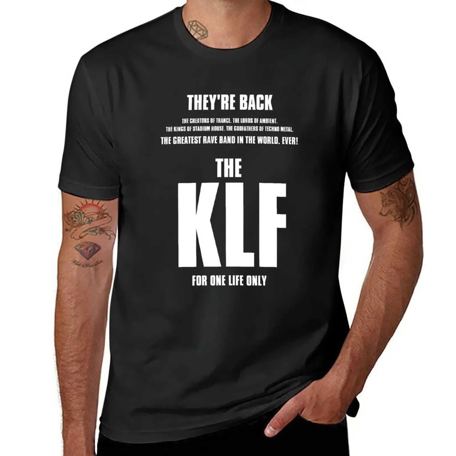

THE KLF ARE BACK T-Shirt boys whites tops workout shirts for men
