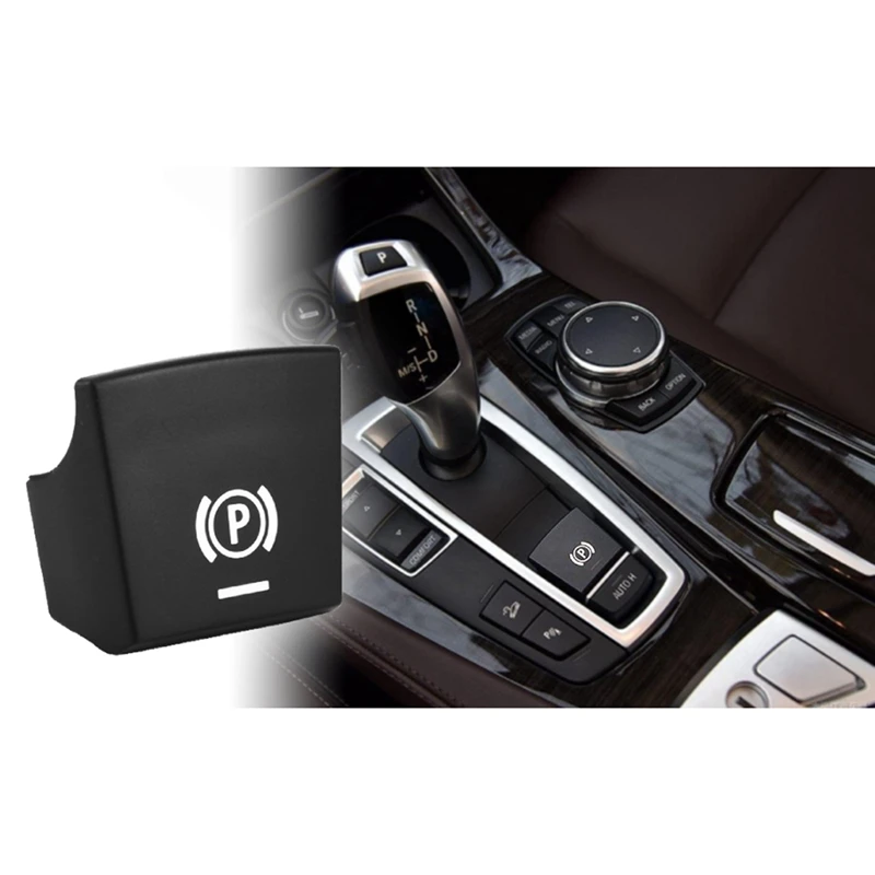 주차 브레이크 P 단추 스위치 커버 교체 61312822518, BMW 5 7 X3 F01 F02 F10 F18 F20 F25 2010-2017