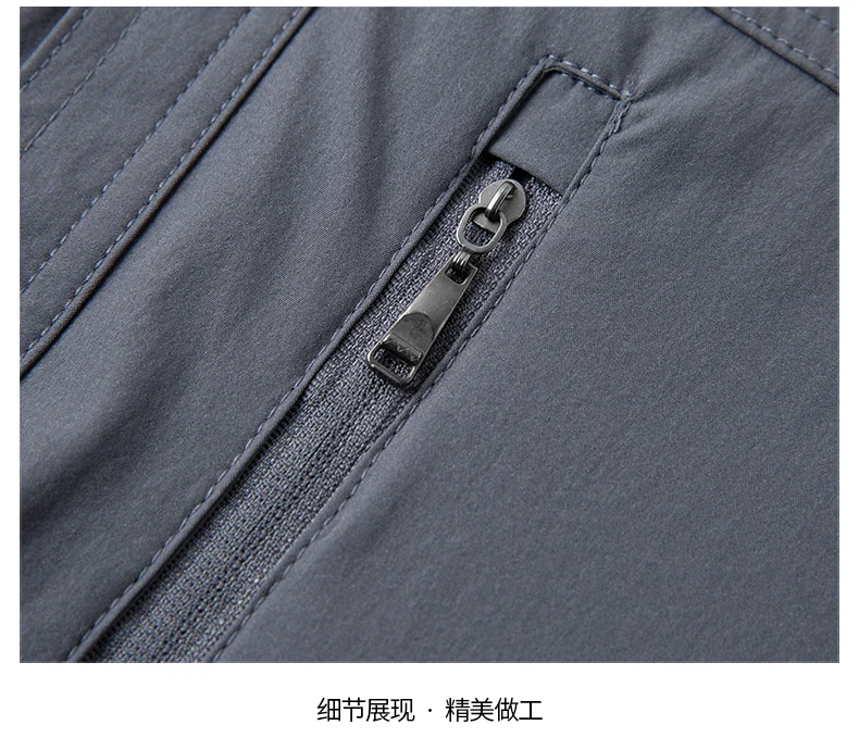 COMXZ 2025 Mens Quick Dry Shirt Outdoor Performance Ice Silk Long Sleeve Sun Protection UPF Work Shirt Waterproof Breathable