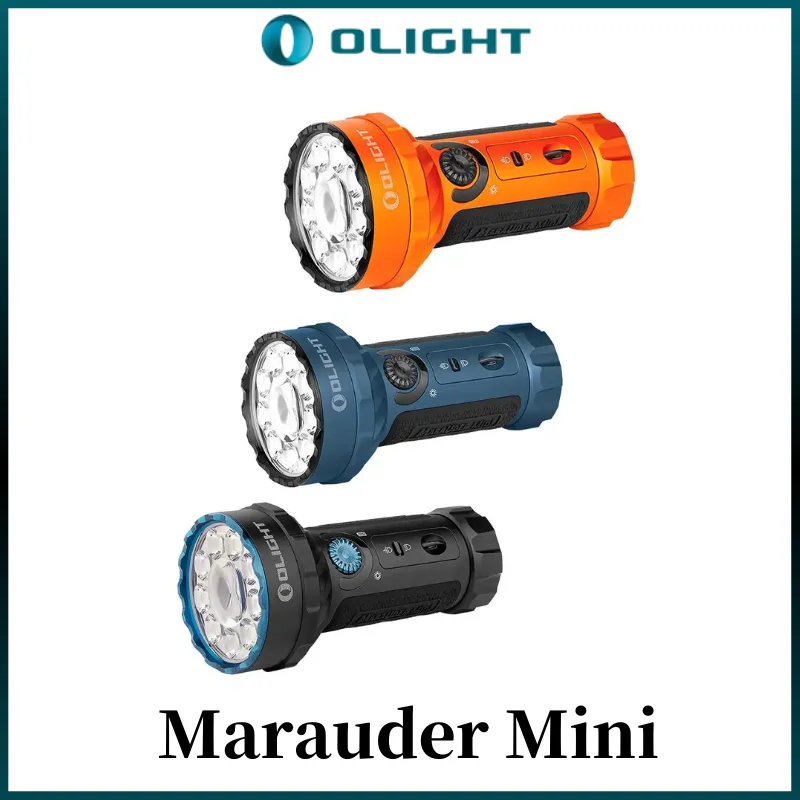 Olight Marauder Mini 7000lumens Led Flashlight Rechargeable Built-in  Battery Flashlights  Torches AliExpress