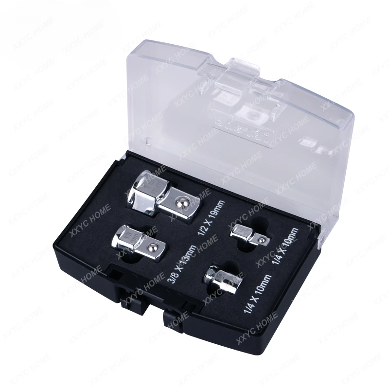 

Ratchet Quick Wrench Screwdriver Conversion Quick Fall off Square Rotating Sleeve Set