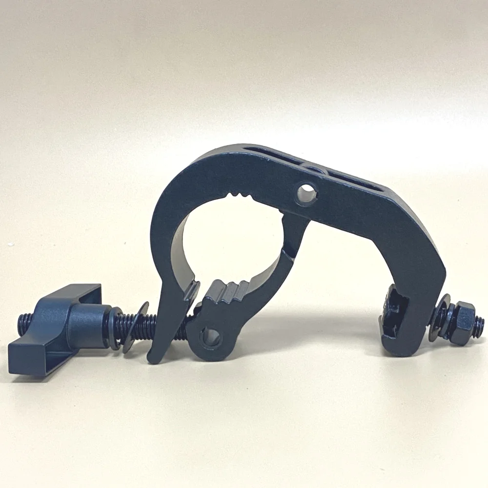 Aluminum Truss Clamp Heavy Duty Hook Mount 40-52mm Tube Loading 200KG Stage Lighting Sound Equipment DJ Iluminacion Moving Head