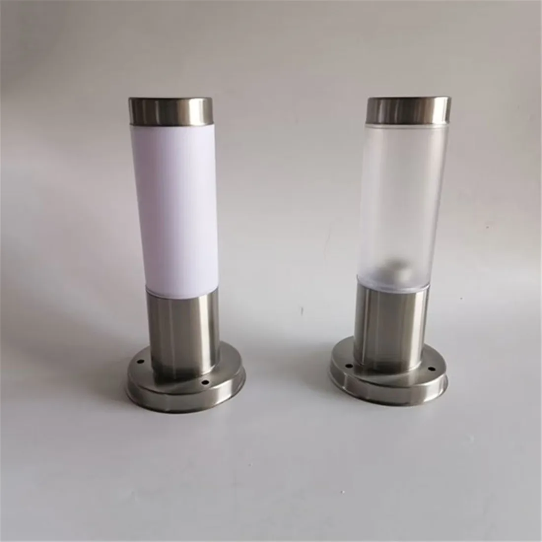 12W LED bulb included black silver Landscape Path Lights Waterproof Stainless Steel Decorative Garden Lights for Patio Pathway 5