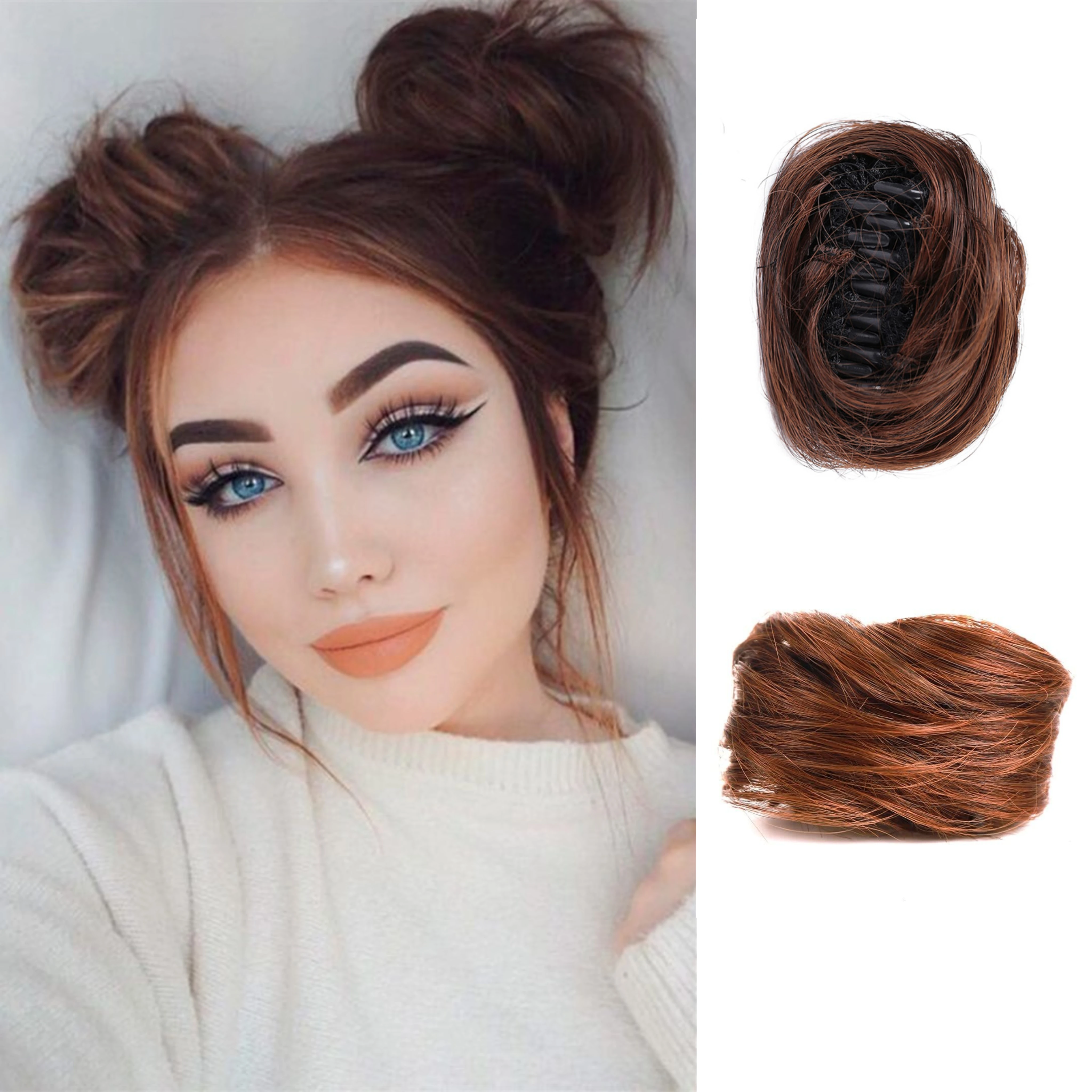 Рисунок 3 - заколки-пучки в виде кошачьих 