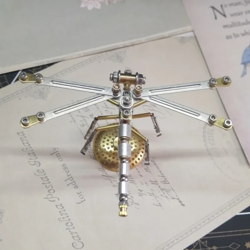 Mechanical Insects DIY Dragonfly Metal Model Building Kits for Adults Steampunk Assembly 3D Puzzle Children Toys Crafts