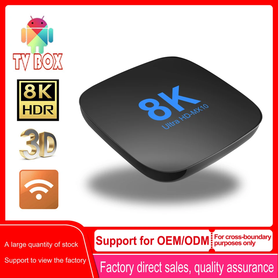 Transpeed ATV Android 13 TV BOX RK3528 With Voice Assistant TV