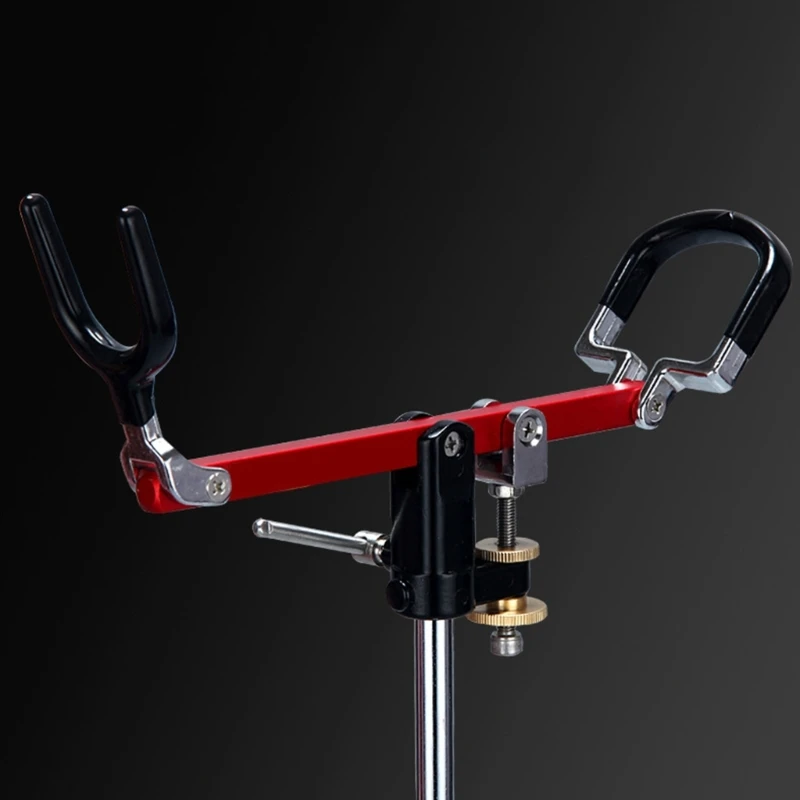 Stainless Steel Fishings Rod Holder 360Degree Adjustable Fixed Rack Fishings Poles Stand Equipment for Ground and Beach