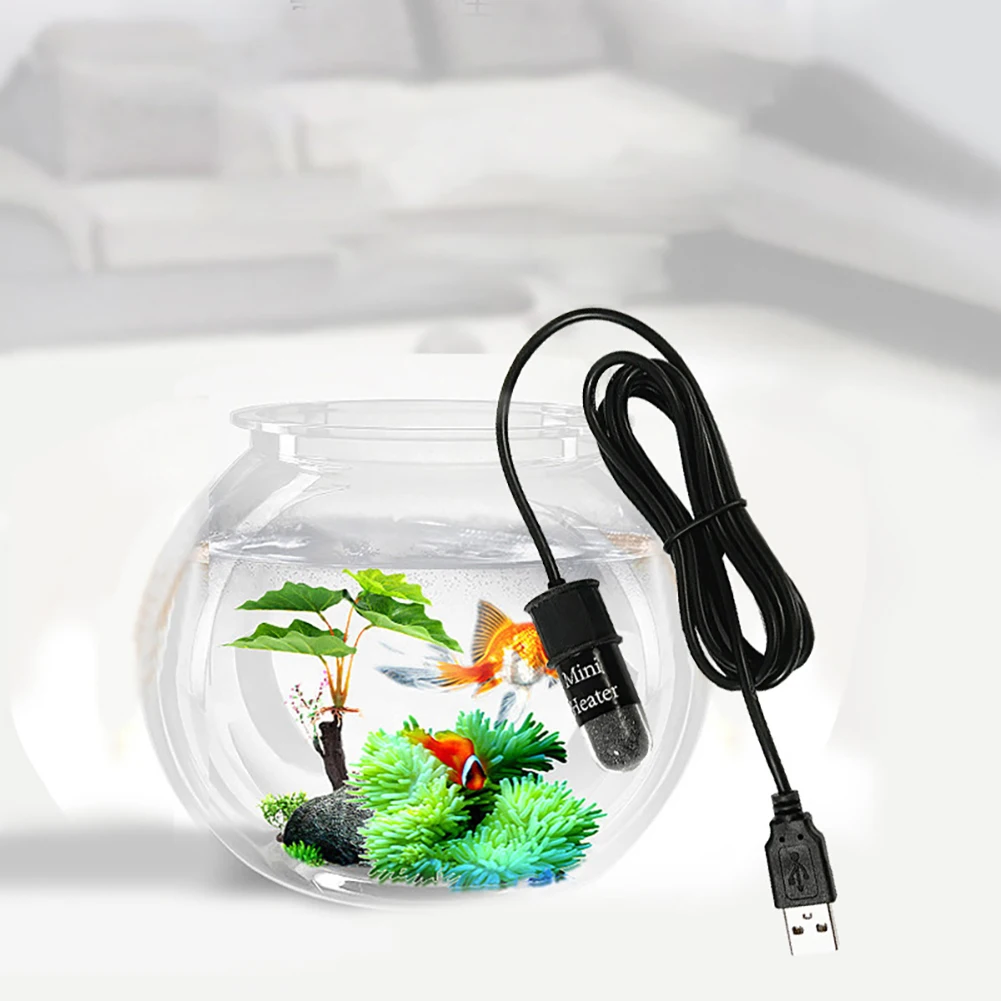 

SWEETHOME Submersible Aquarium Heating 20-34° Temperature Adjustable Mini Automatic Thermostatic Heating For 3L Water Fish Tank