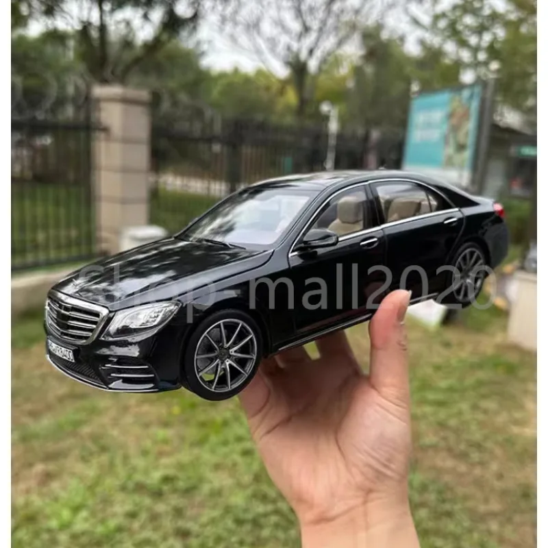 

Norev 1:18 для Benz S450 W222 Benz-S 2018, литые модели автомобилей, игрушки, хобби, демонстрационные украшения, коллекционные подарки для мальчиков и девочек, черный