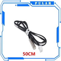 Hot 50cm 1m 2m 3m NTC Thermistor Temperature Sensor Waterproof Probe Wire PLR 10K 1% 3950 W1209 W1401 cable - Image 2