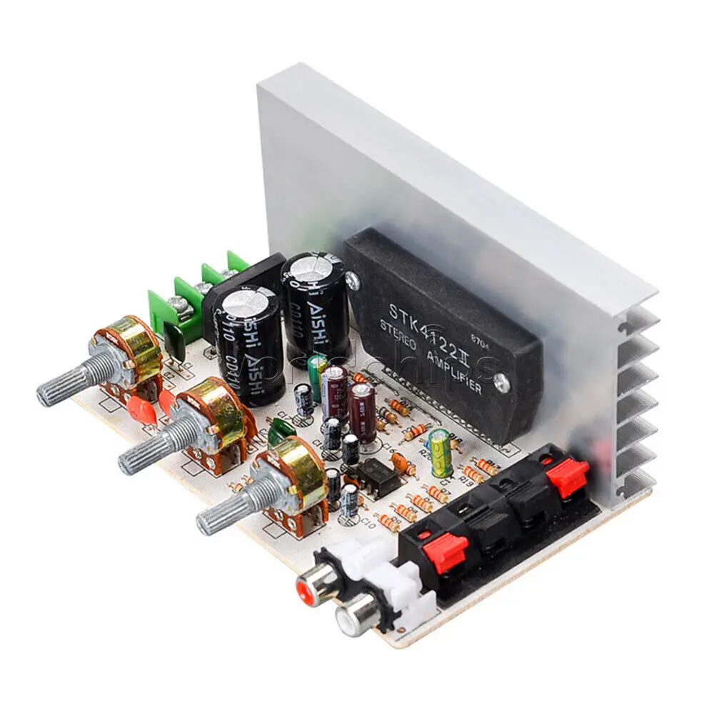 

DX-0408 2,0 канальная цифровая плата усилителя мощности