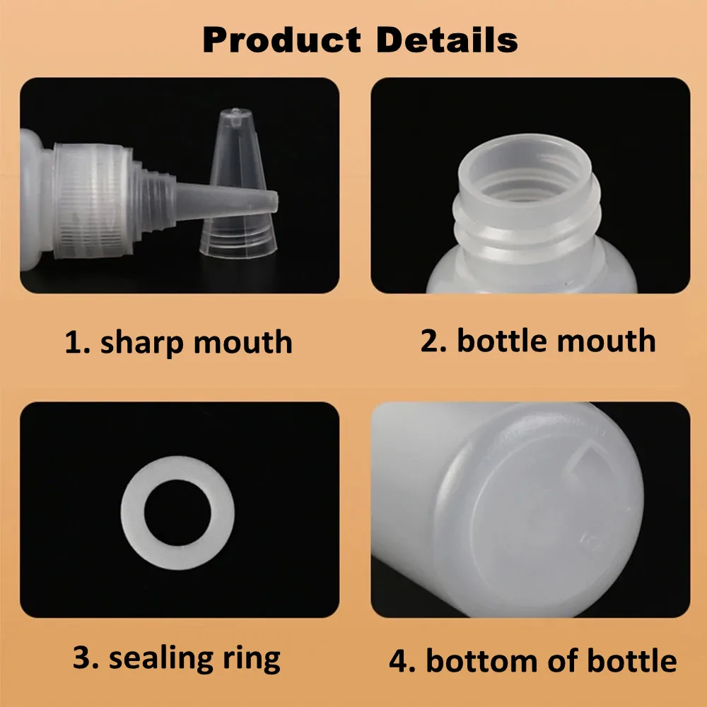 Wholesale Empty Dropper Needle Tip Applicator Squeeze Glue Bottle with  Twist Caps - China Empty Eye Drop Bottle, Eye Drop Bottles 10ml