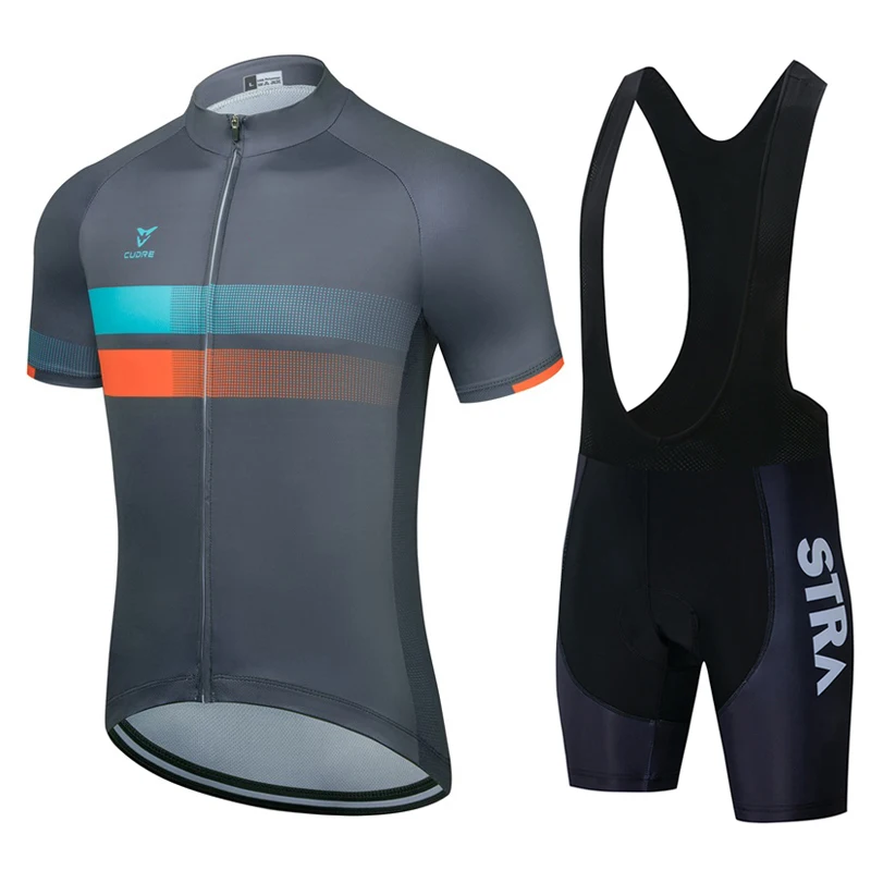 Cycling Jersey Pro Team Cycling Clothing MTB Bib Shorts 19D Gel Men Bike Jersey Set Breathable Sports Ropa Ciclismo