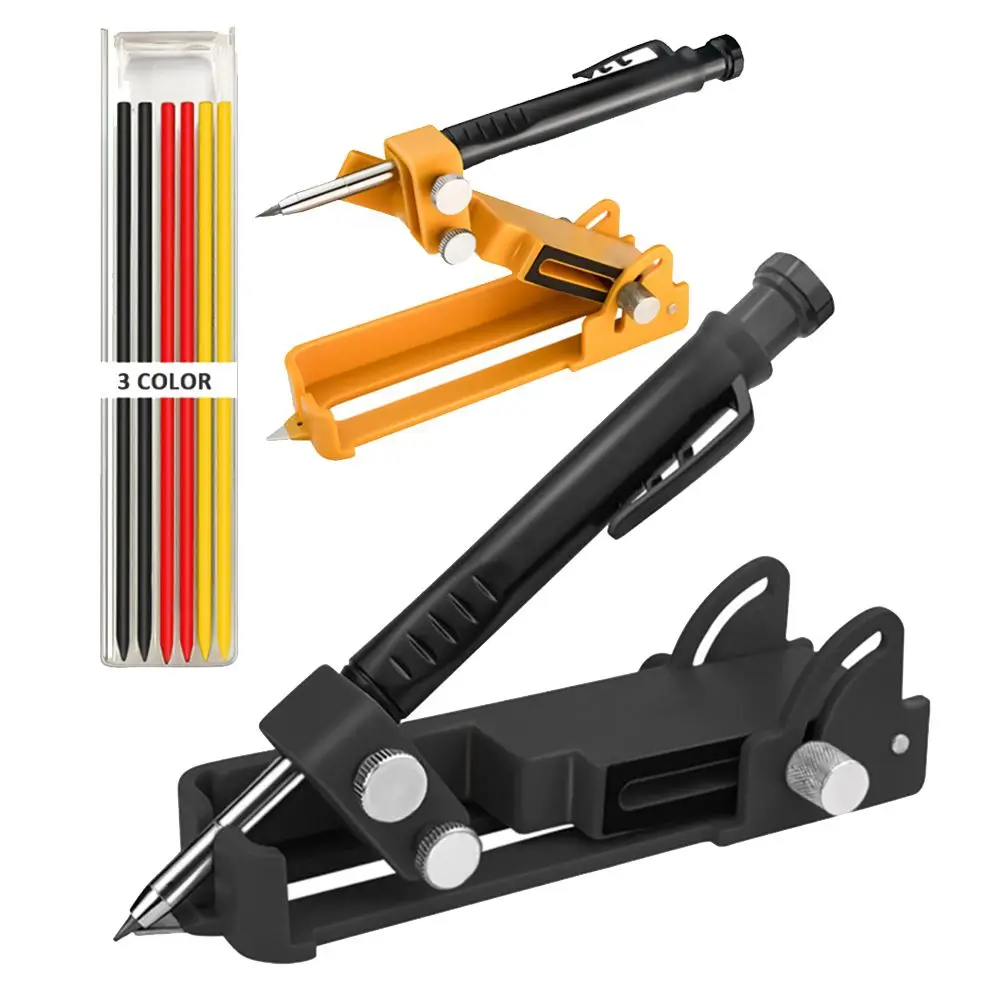 Construction Pencil Scribe Tool Multi Function Scribing Gauge