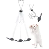 Simulation Mouse Cats Toy Funny Self-hey Hanging Door Retractable Cats Stick Scratch Rope Mouse Cat Interactive Toy Cat Supplies 6