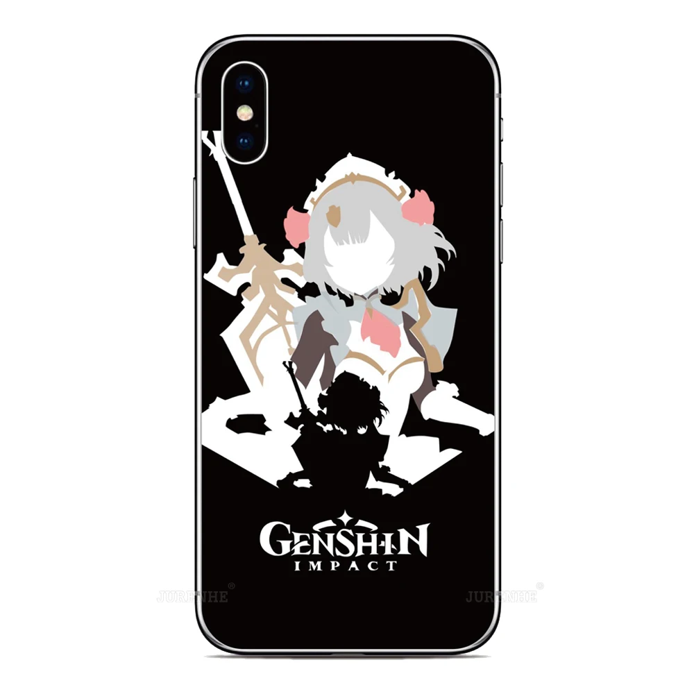 Genshin Impact Anime Phone Case For ZTE Blade A52 A72 A71 A51 A31