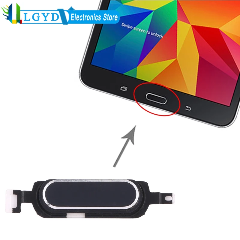 Replacing Home Key For Samsung Galaxy Tab 4 8.0 Sm-T330 / T331 Home Button Repairing Tablet Spare Parts