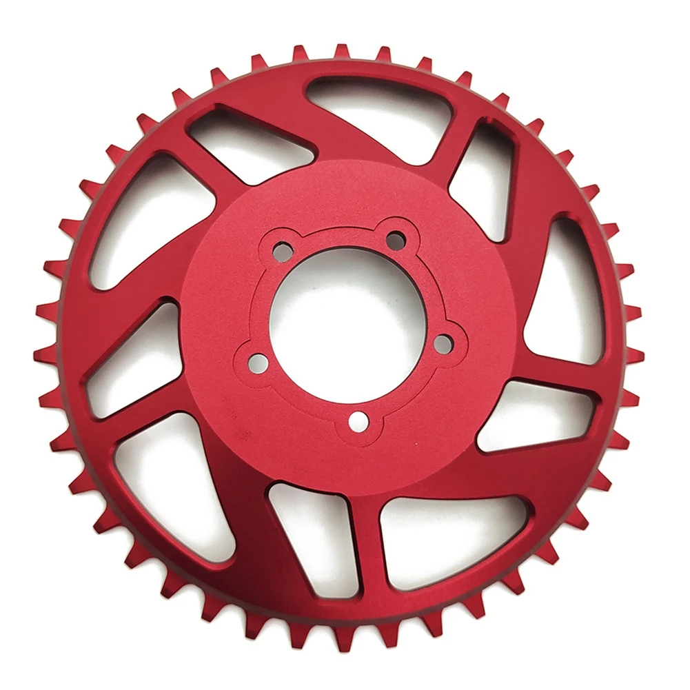 

Для Bafang BBSHD 48 В, 52 в, 1000 Вт, средняя цепь двигателя, колесная звезда, 42Т, кривошипники CNC 6061 T6, алюминиевый сплав, 8FUN, детали, красный