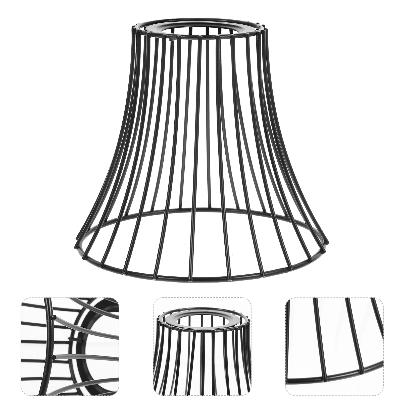 

Lampshade Home Guard Metal Wire Bulb Pendant Light Replacement Tinsel Cover Hanging