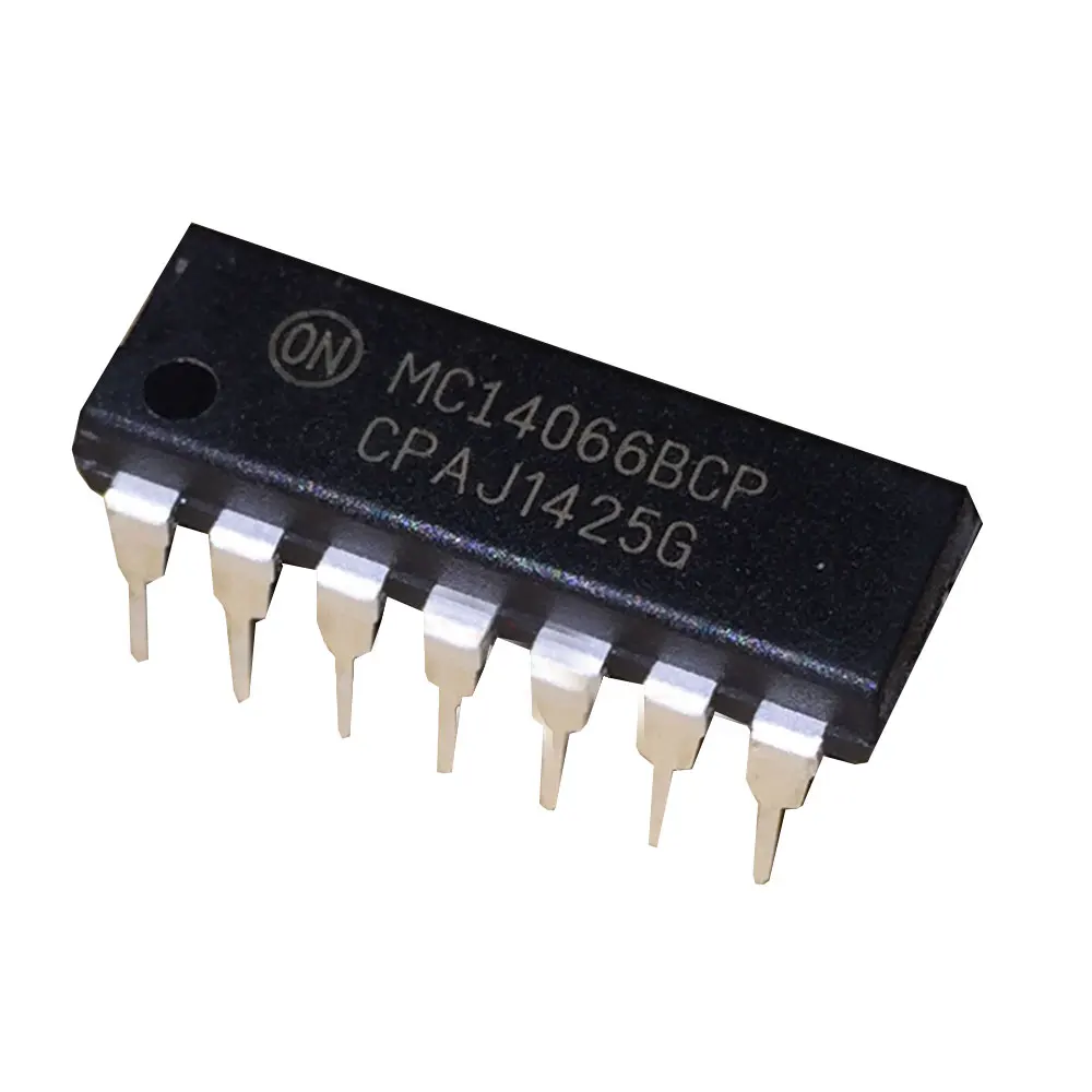 

5pcs/lot MC14066BCP DIP-14 MC14066 Q 14066BCP DIP