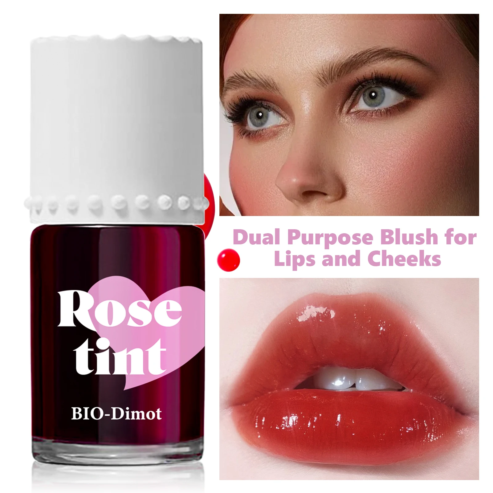 10ml Rose Tint Dual-Purpose Lip & Cheek Stain