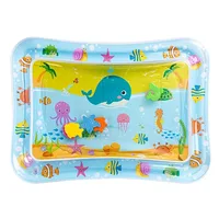 Tapis de jeu d'eau pour bébé, coussin gonflable en PVC pour nourrissons, temps du ventre, coussin d'eau pour enfants, jouets d'activité de développement pour l'éducation précoce 4