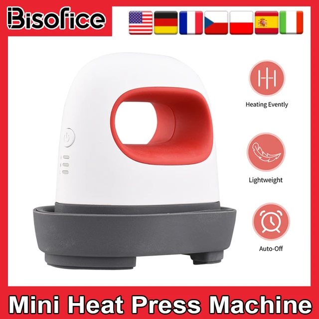 Mini Heat Press Machine TShirt Printing Easy Heating Transfer