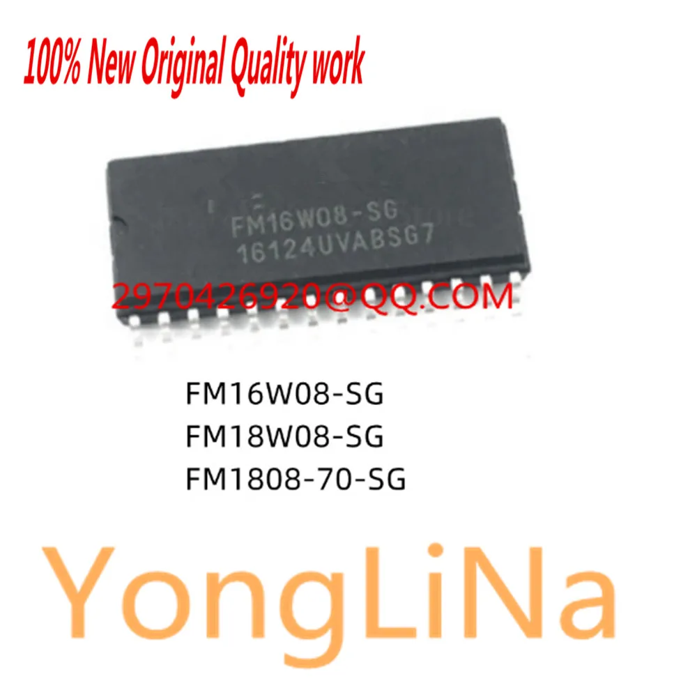 100% New10Pcs IC Chips  FM16W08-SG FM16W08 FM18W08-SG FM18W08 FM1808-70-SG