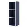 Stackable Cube Storage Shelves Wood Bookcase Modern Organization Solution Living Room Office Dorm Room Easy Assembly 2
