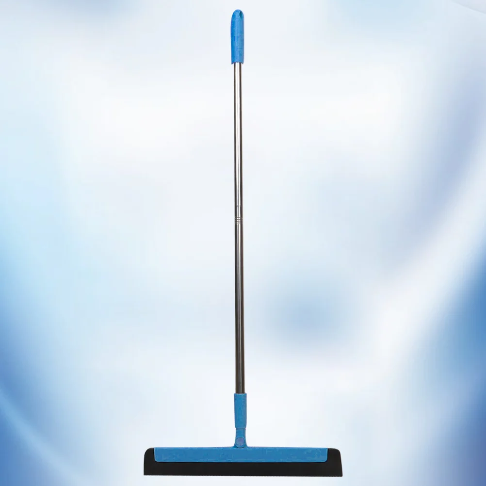 1Pc Floor Cleaning Scraper Glass Wiper Window Squeegee Versatile Cleaner for Home Office Hotel Bathroom Toliet (Blue)