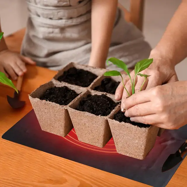 Seedling Mat With Thermostat JUMPGA Seedling Heat Mat, Waterproof