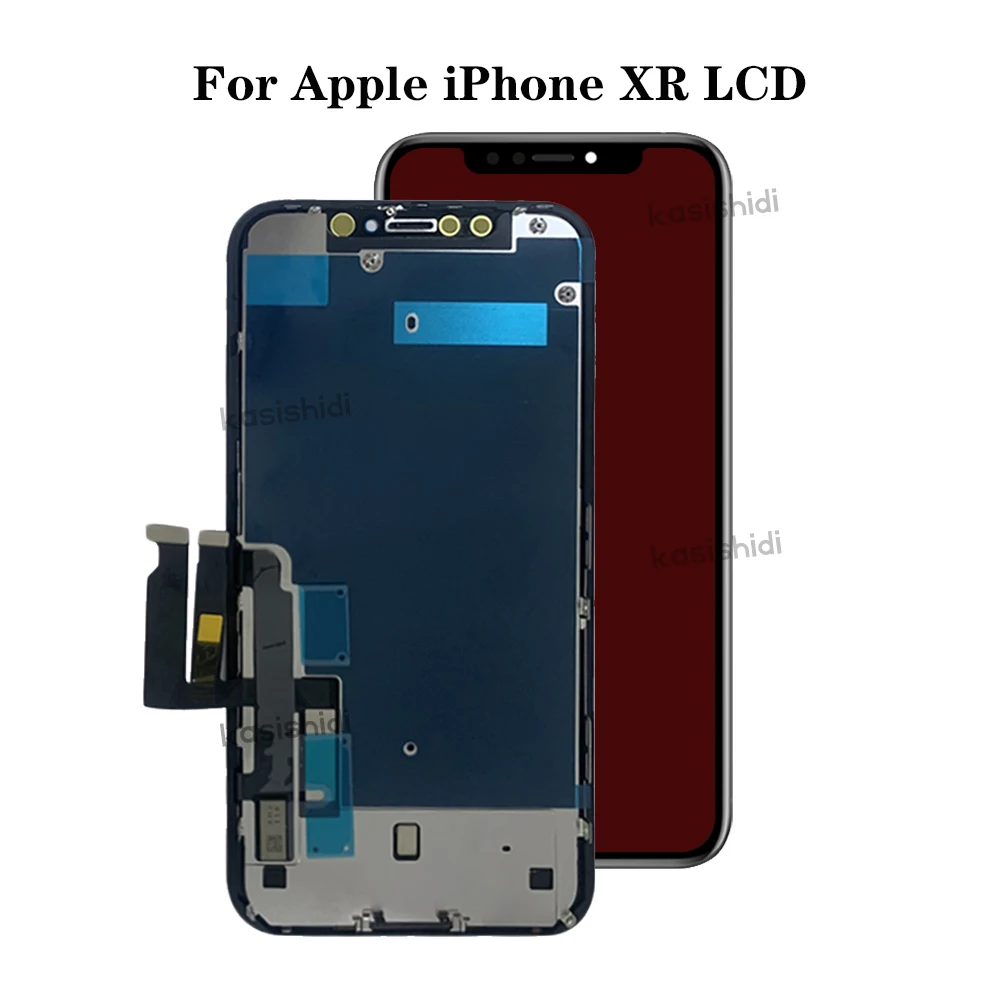 100% Teste ЖК-дисплей для iPhone XR дисплей с 3D сенсорным экраном  дигитайзер в сборе Замена для iPhone XR ЖК-экран в сборе | AliExpress