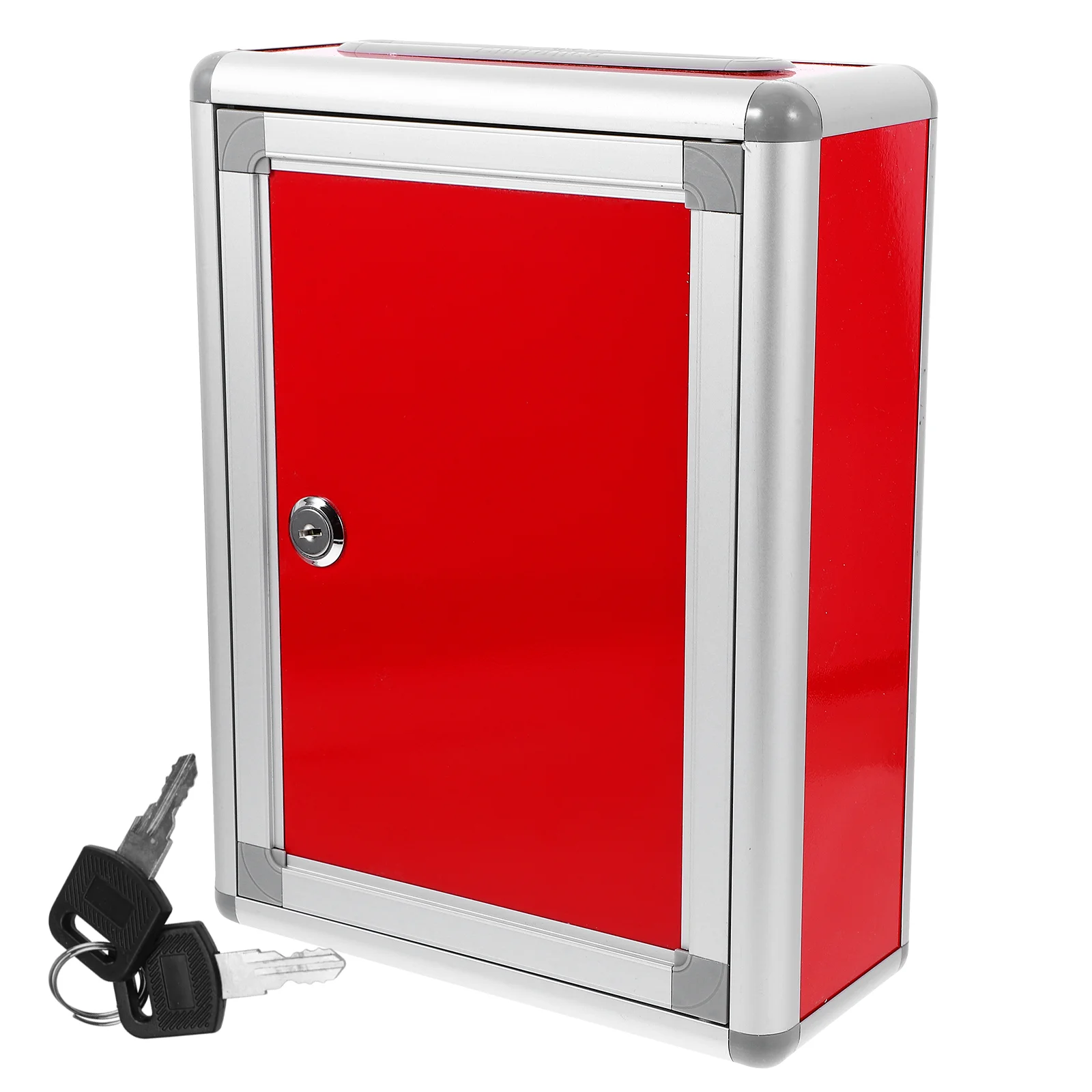 

Small Mailbox Alloy With Lock Aluminium Outdoor Decor Piggy Bank Stainless Steel Suggestion