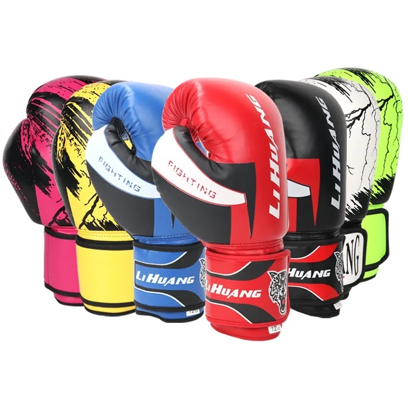 Boxing Gloves for Men Women Sparring Gloves PU Muay Thai MMA Profession Kickboxing Adults Sandbag Training Gloves Equipment