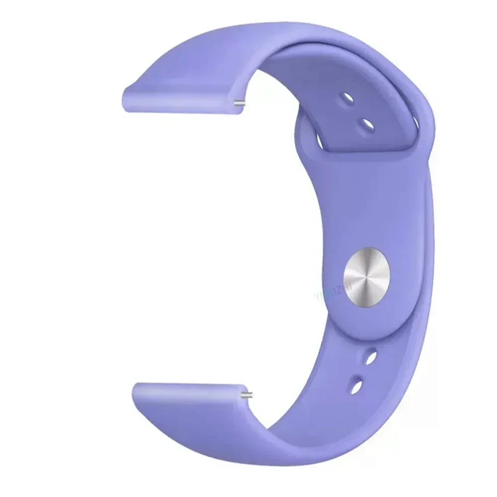 Versatile Silicone Watch Strap - Available in 18mm, 20mm, and 22mm Sizes