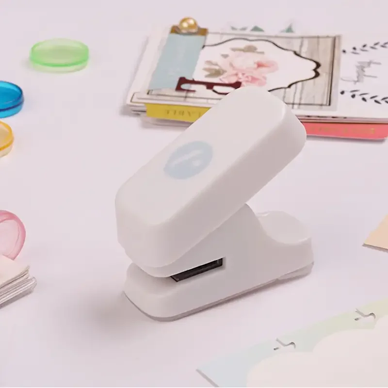Hole Puncher KW-trio Portable Mushroom Hole Puncher Loose-leaf Disc Ring Binding Cutter T-type Paper Stationery Supplies