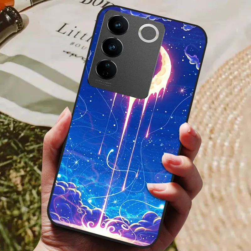 Sleek Black Silicone Phone Case - Durable TPU Protective Cover